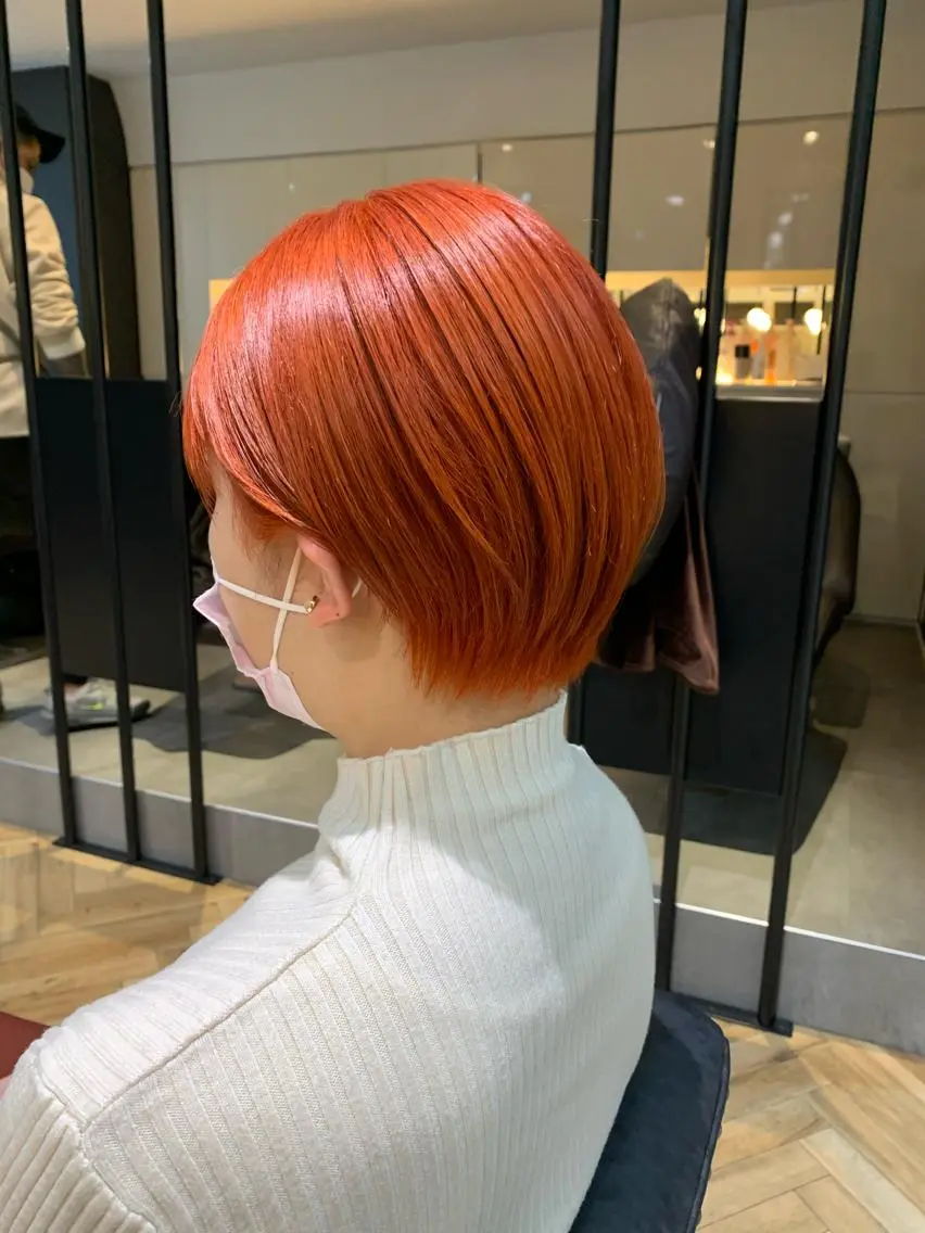 ショート カラー 【S.BROOM】 店長　西川徹のヘアスタイル