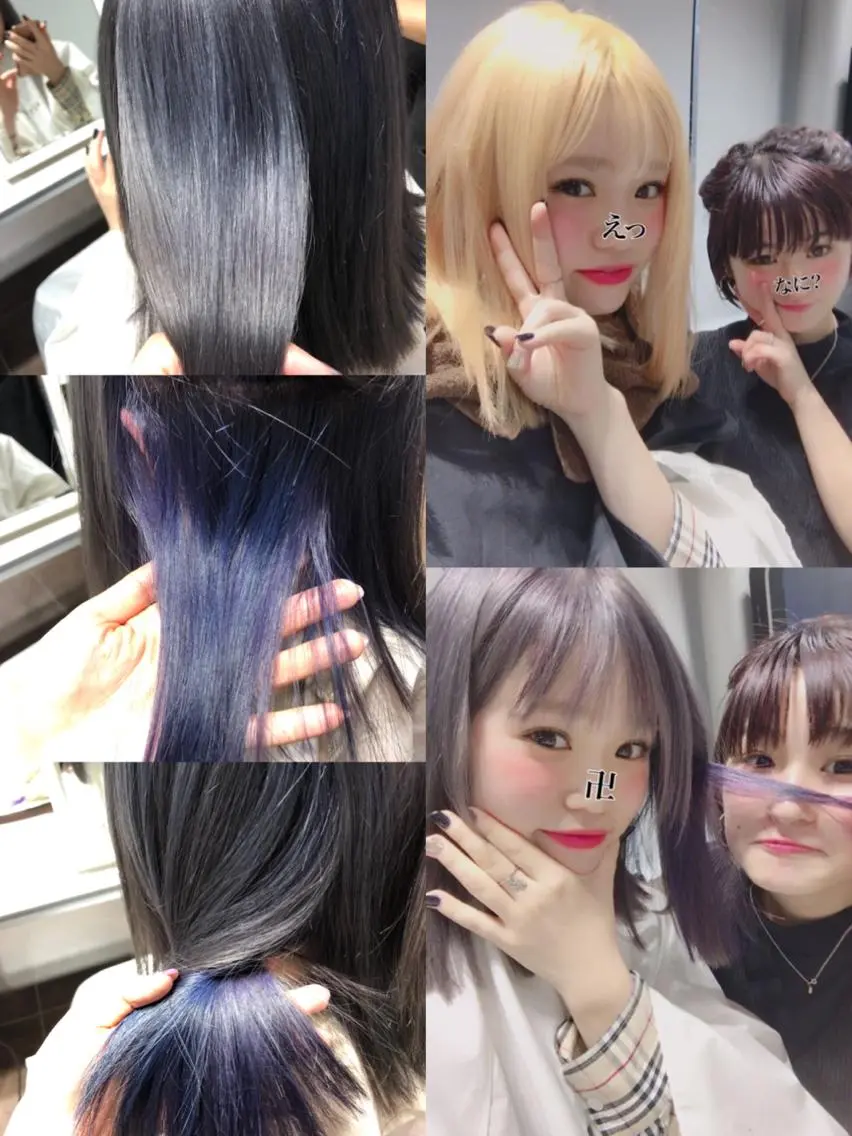 カラー シルバー 新宿駅近♡個室 ♡関口三都季🌜のヘアスタイル