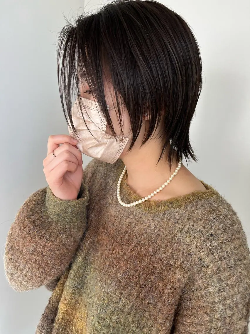 ショート カット ヘアカラー トリートメント 【代表】 辻龍樹のヘアスタイル