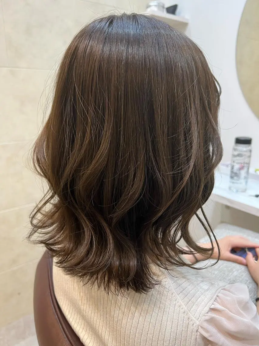 ミディアム 【髪質改善特化】 鈴木 笑のヘアスタイル