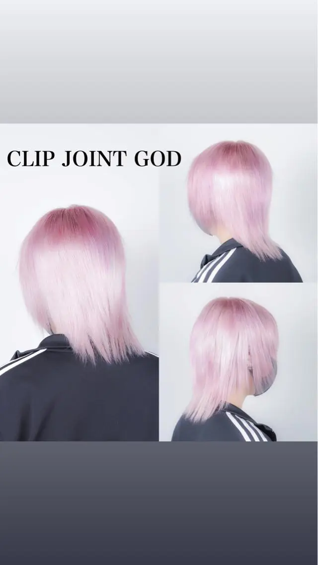 ショート カラー ブリーチ 透明感カラー ピンクカラー ヘアカラー 今泉 周のヘアスタイル