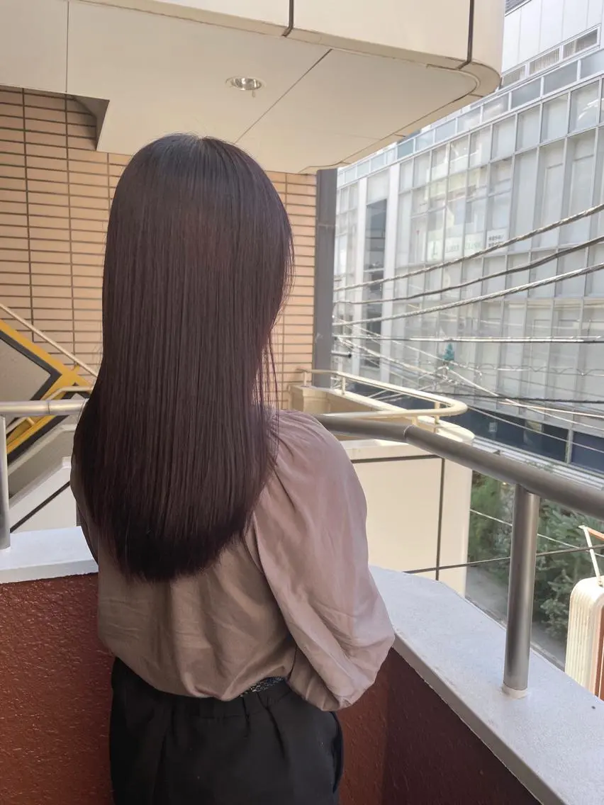 ミディアム カラー アッシュ ラベンダーカラー ラベンダーアッシュ ヘアカラー トリートメント Joshua /パーソナル髪質改善のヘアスタイル