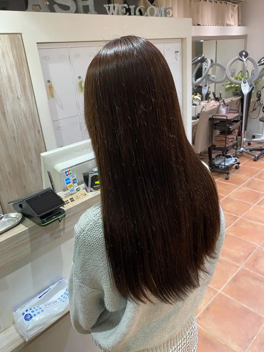 ロング ☘️お悩み解決☘️ 岡部恒輝のヘアスタイル