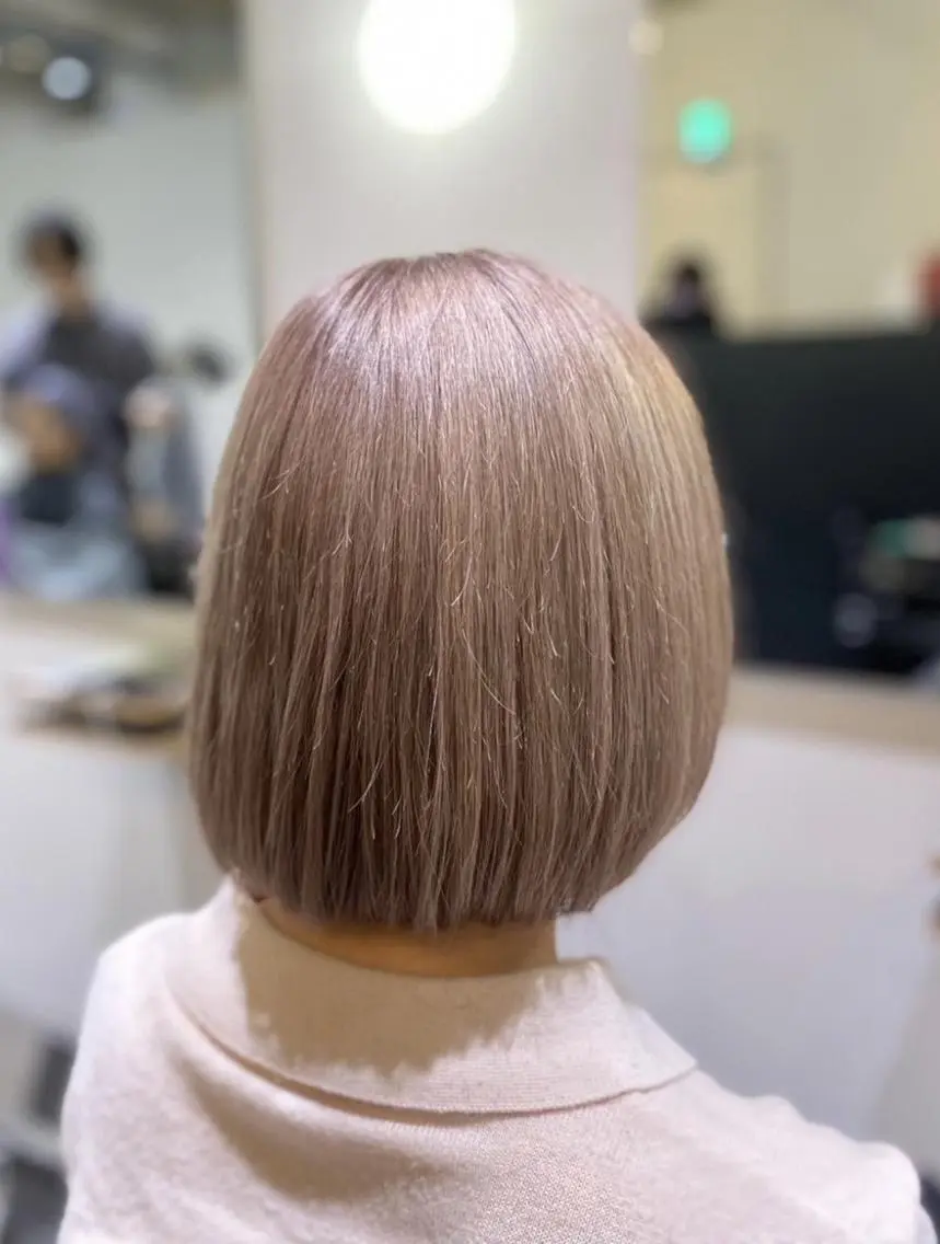 ショート カラー カット ヘアカラー トリートメント 似合わせカット 銀座/アライ カズヤのヘアスタイル
