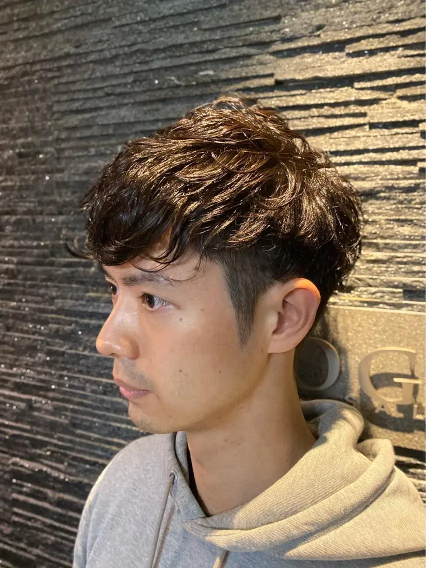 ミディアム 老田竜也 ヒロ銀座ヘアサロンのヘアスタイル