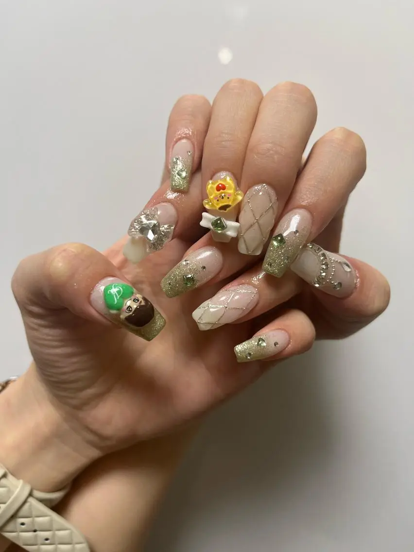 ネイル 持ち込み IROHA Nail 矢掛萌子のネイルデザイン
