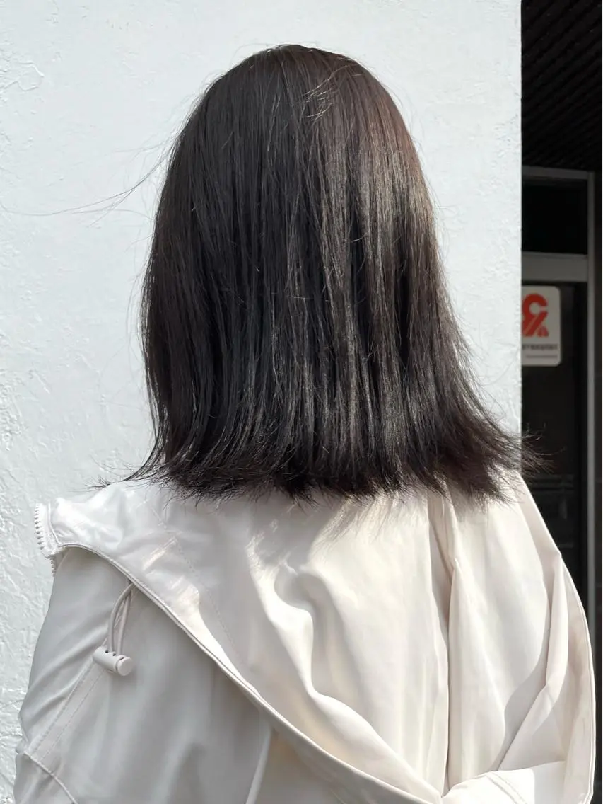 セミロング カラー ヘアカラー KYOKA .のヘアスタイル