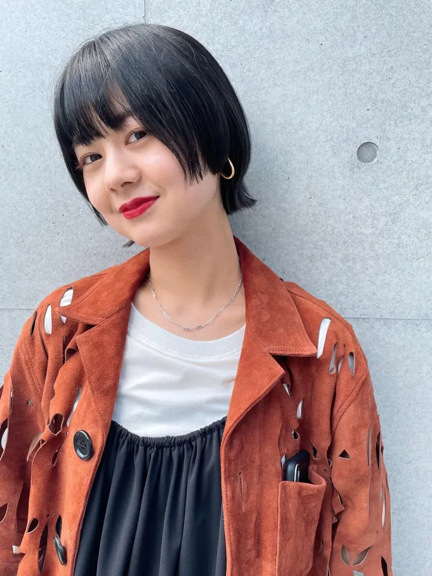 ショート カラー 似合わせカット カット ヘアカラー トリートメント センスをお届けします 大谷将生infpのヘアスタイル