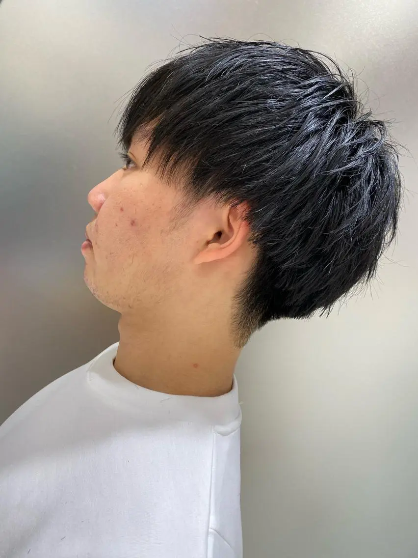 ショート メンズ マッシュ 福木 康助のヘアスタイル