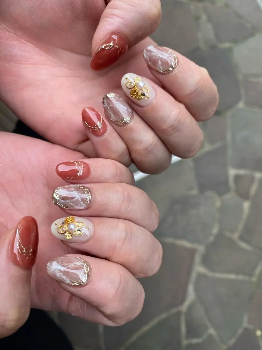 ネイル 持ち込み Charme. NOBUKOのネイルデザイン