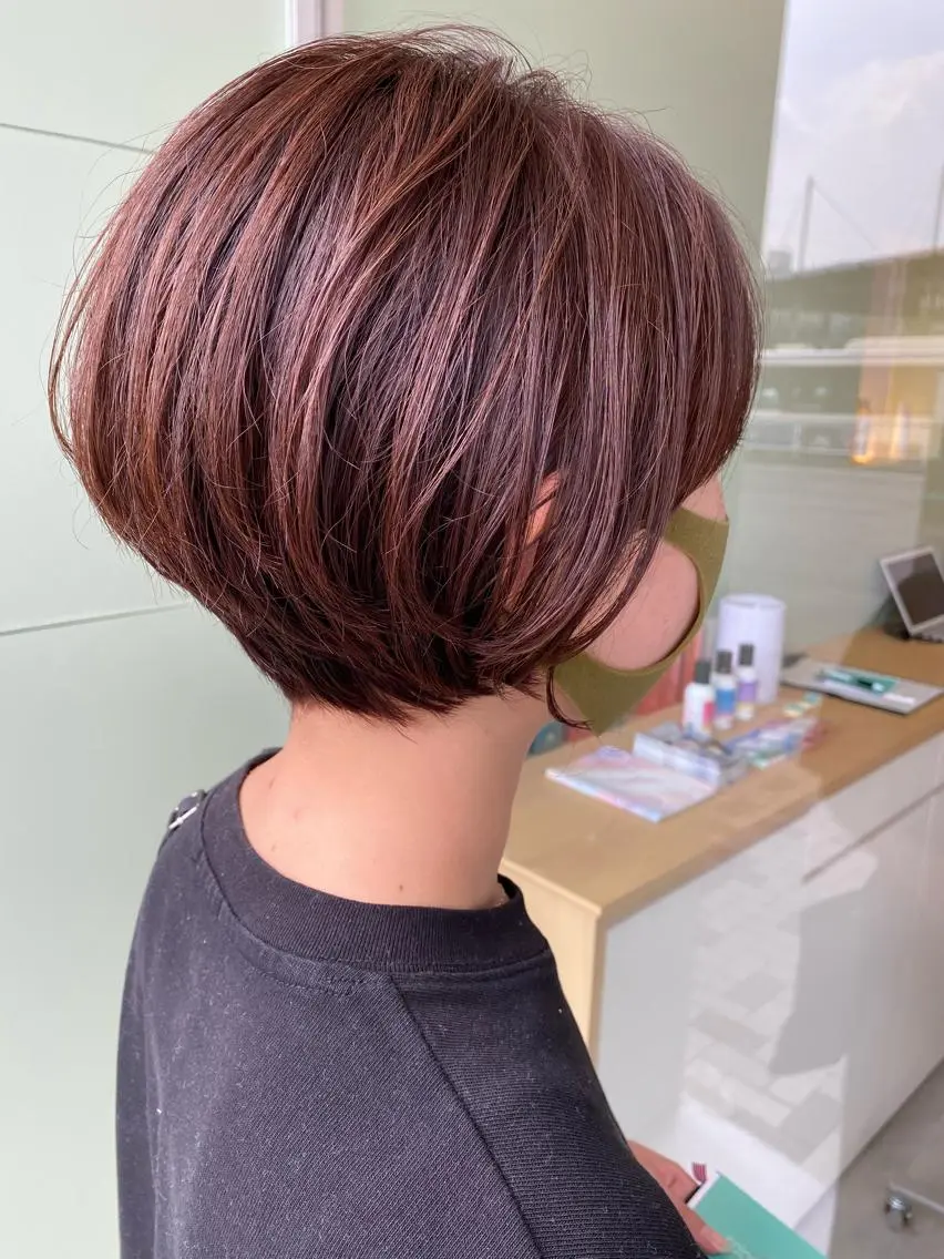 ショート ショートヘア 樋口 雄稀のヘアスタイル