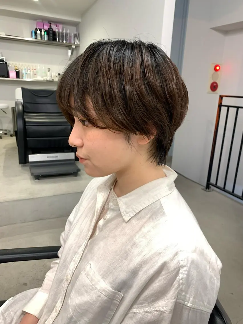 ショート leben serikaのヘアスタイル