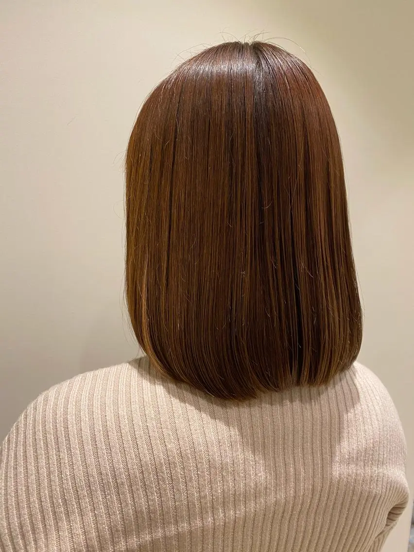 ミディアム ボブ 艶髪🌿美髪 大塚礼乃【西荻窪】のヘアスタイル