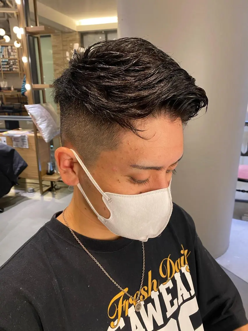 ショート メンズ unopulir 景山 凌のヘアスタイル