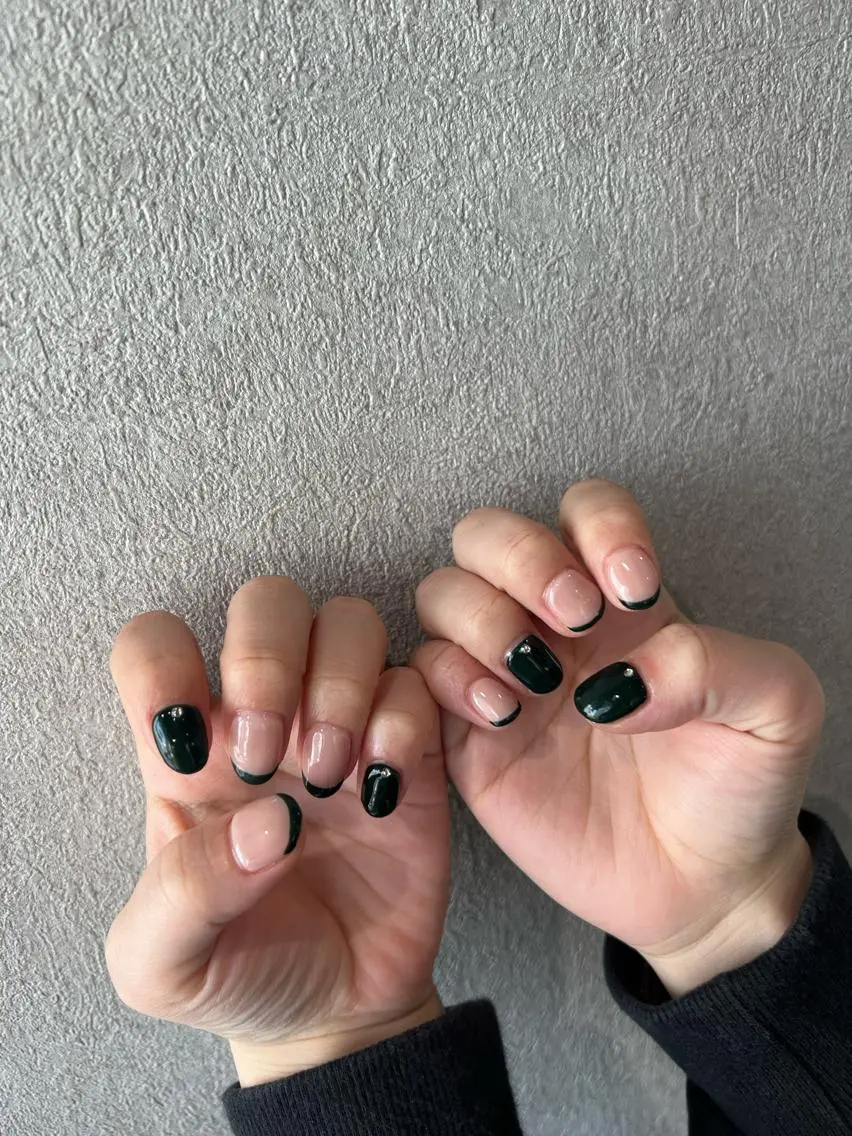 ネイル ハンドネイル なぽ ❤︎長さだし / 韓国nailのネイルデザイン