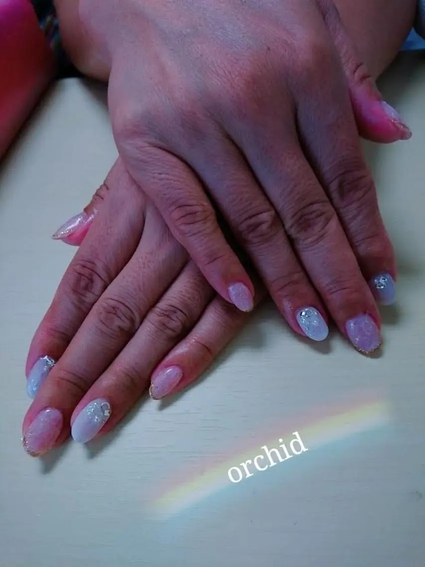 ネイル orchid ♡オーキッドのネイルデザイン