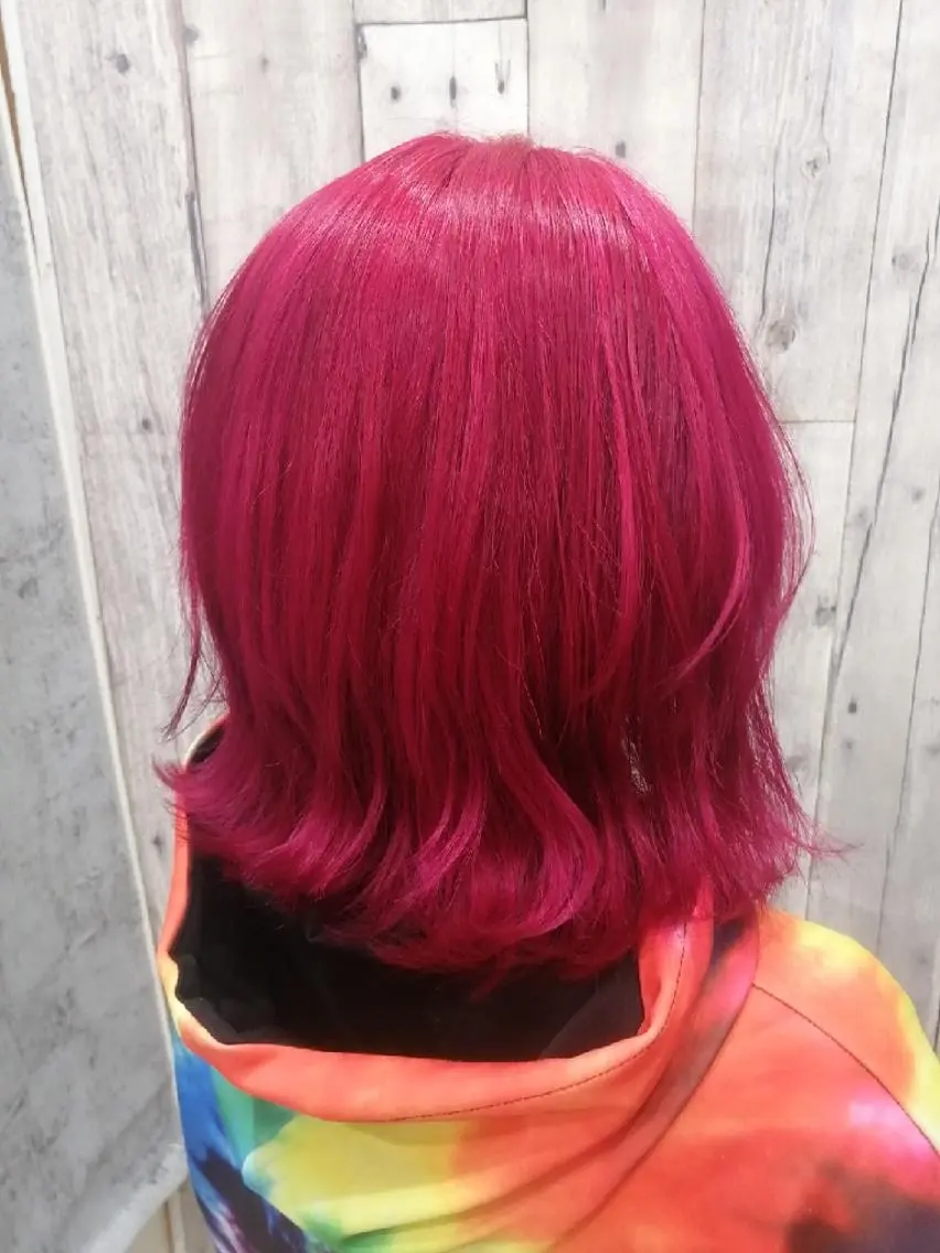 ミディアム カラー ヘアカラー トリートメント sato shoheiのヘアスタイル