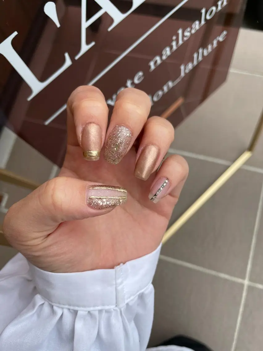 ロング ネイル ハンドネイル nailsalon -L'Allure-のネイルデザイン