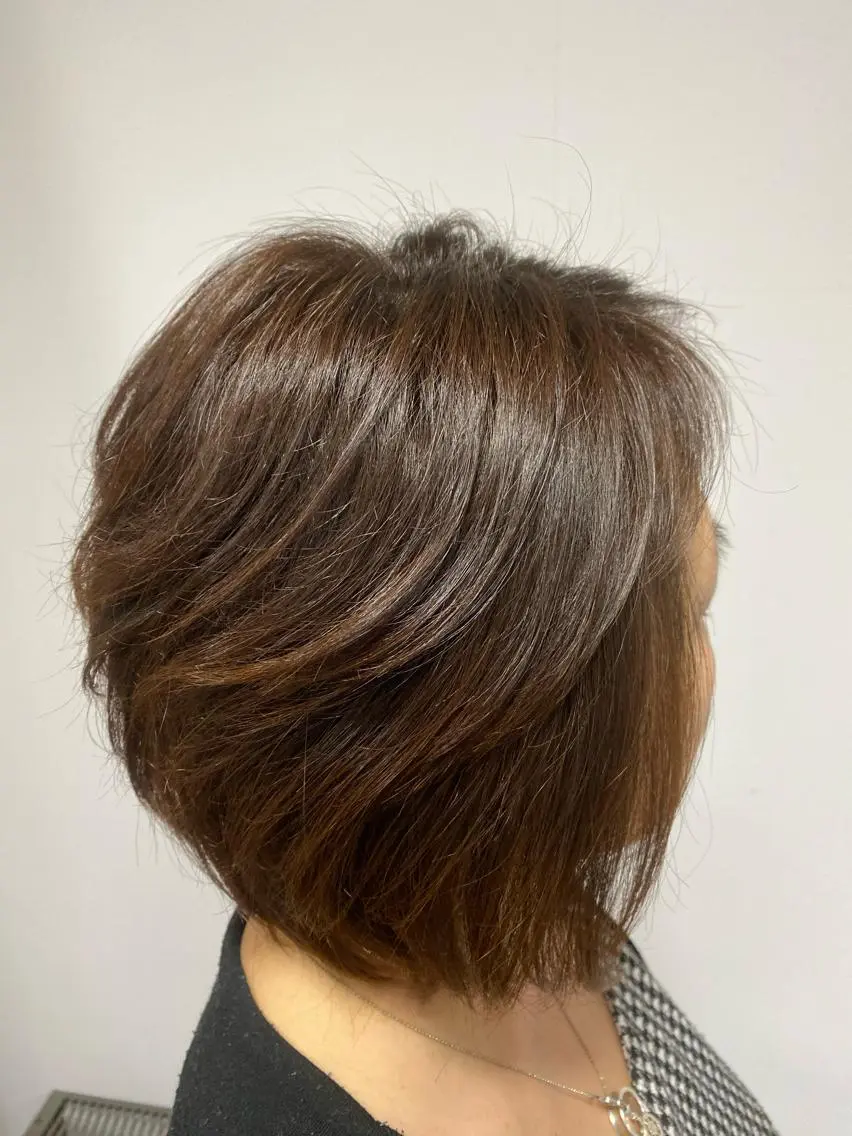 ショート カラー ヘアカラー Tendre Rêveのマツエク・マツパデザイン