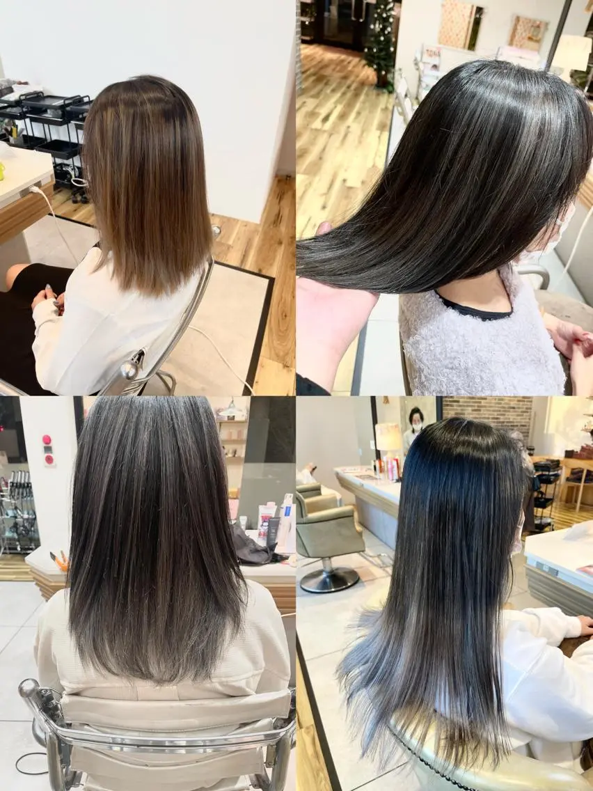 カラー 碇山 楓己のヘアスタイル