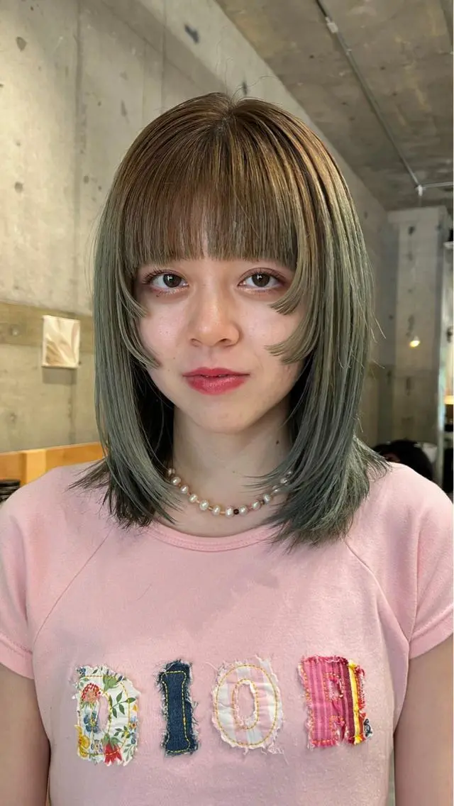 カラー wewe: momoeのヘアスタイル