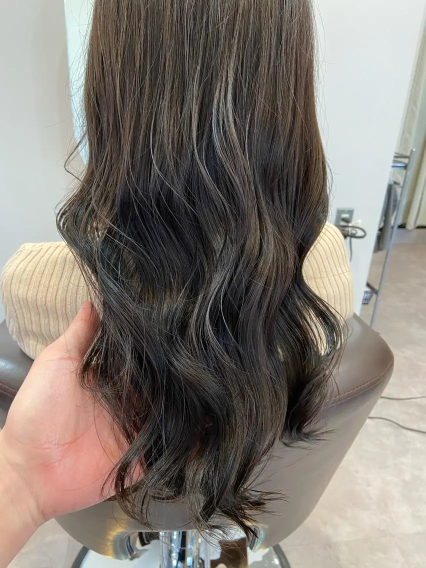 セミロング パーマ セミロングパーマ デジタルパーマ 🌿ブルーモスク TOKYO🌿のヘアスタイル