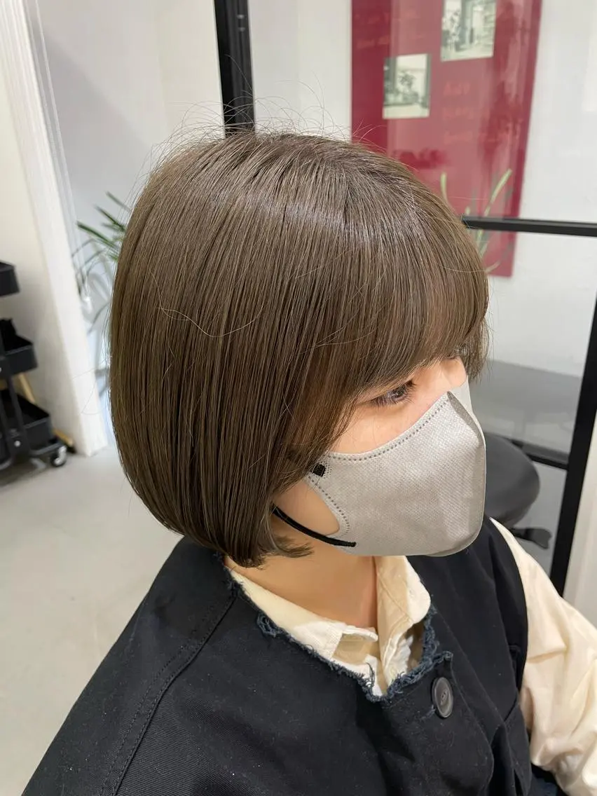 カラー ベージュカラー オリーブベージュ 🌼みらん🌼 /副店長スタイリストのヘアスタイル