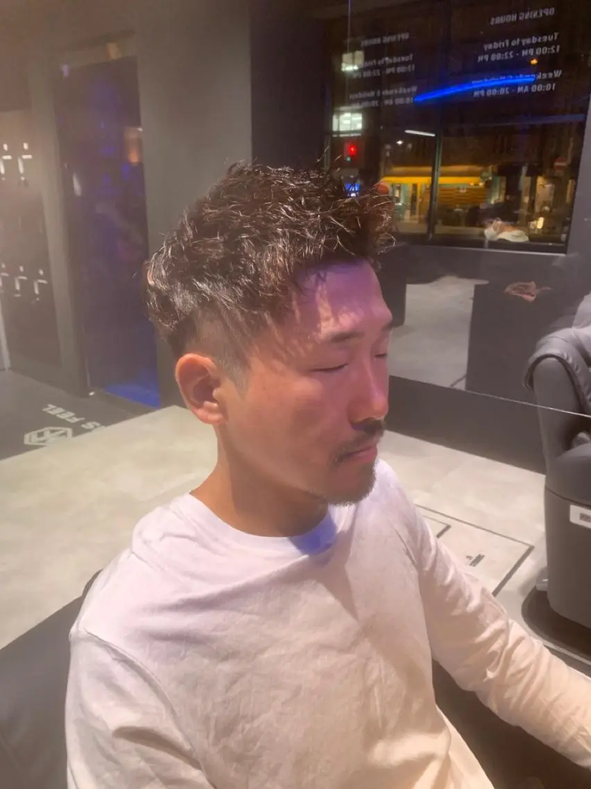 ショート 阿部 春道のヘアスタイル