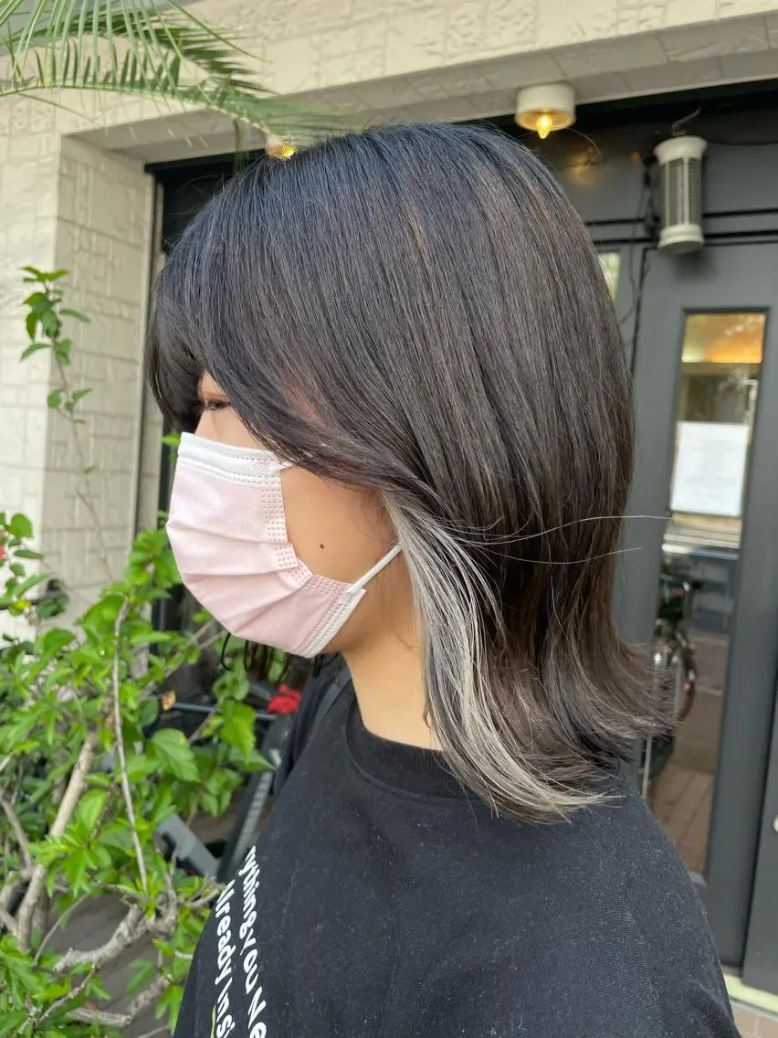 ミディアム ヘアカラー トリートメント AKALA HAIR 西宮店 Juriのヘアスタイル