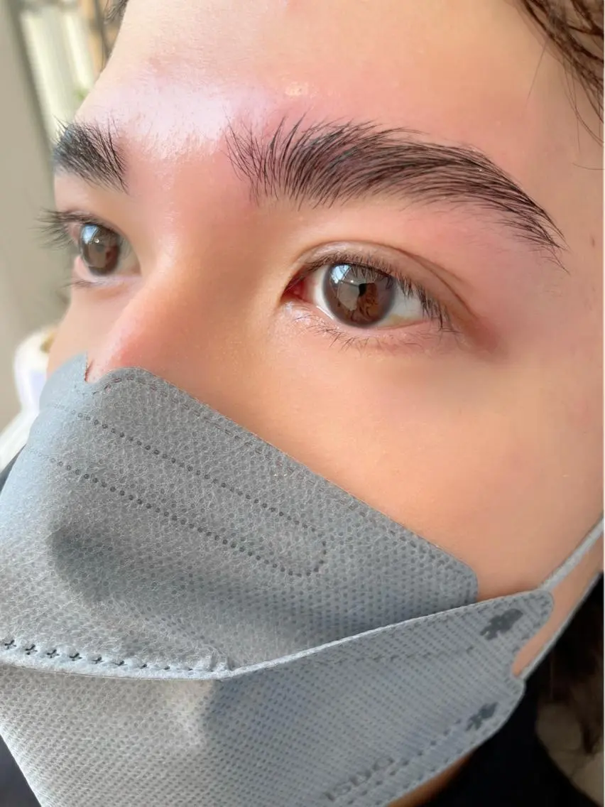 メンズ アイブロウ メンズパーマ ハリウッドブロウリフト メンズアイブロウ その他(アイブロウ) MINX eye トシジマ　ユキのマツエク・マツパデザイン