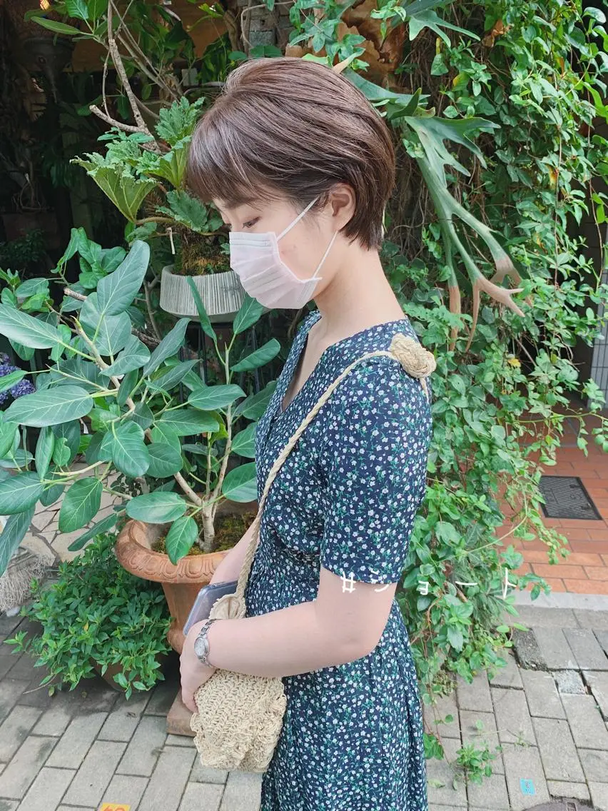 ショート ショートヘア レイヤーカット 鈴木駿介のヘアスタイル