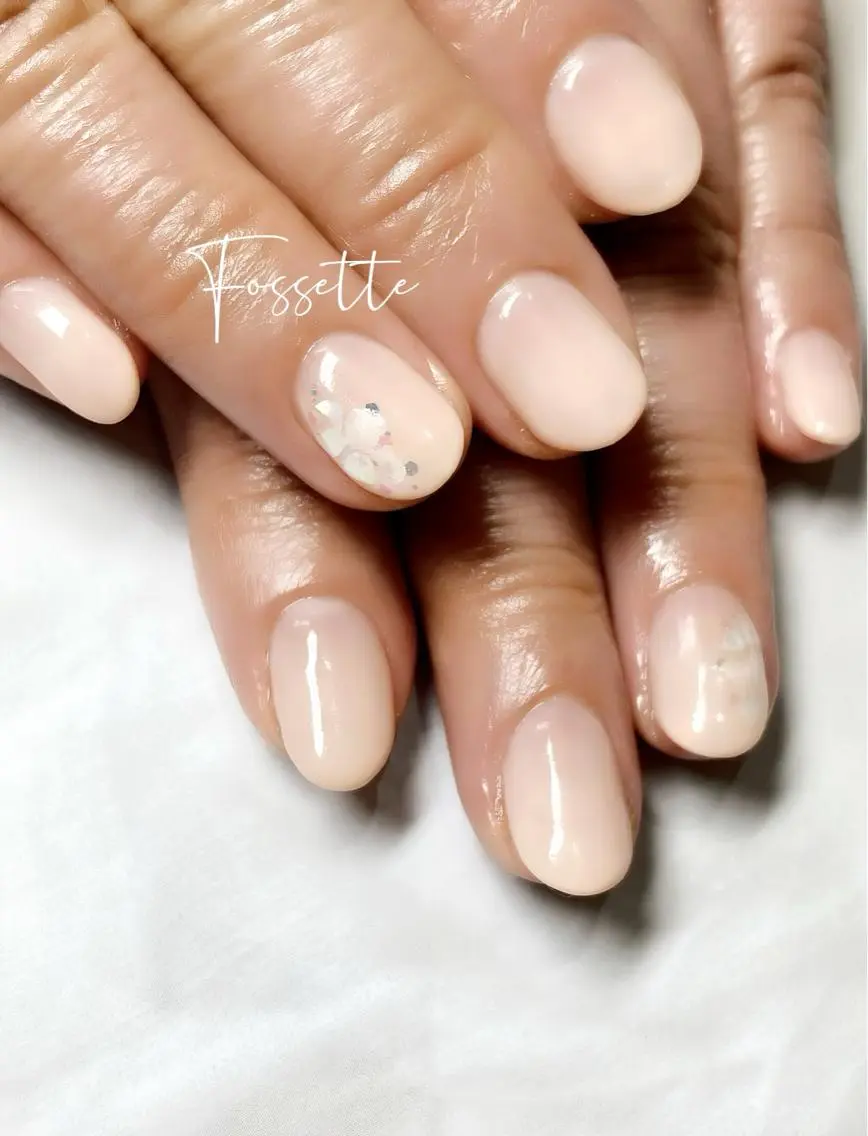 ネイル オフィスネイル シンプルネイル ハンドネイル nailsalon Fossetteのネイルデザイン