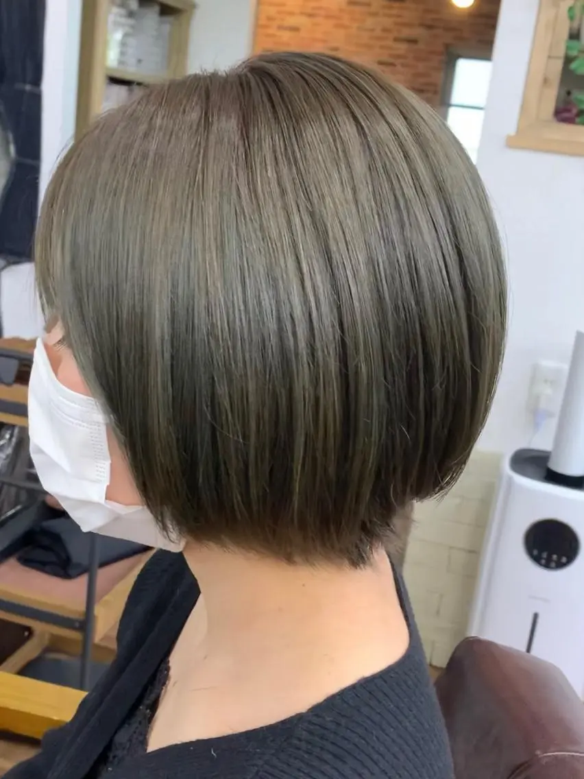 ショート カラー クセを最大限に活かす メンズパーマ奈良大祐のヘアスタイル