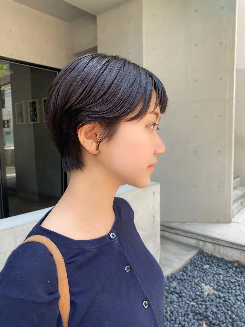 ショート タカノ ノゾミのヘアスタイル