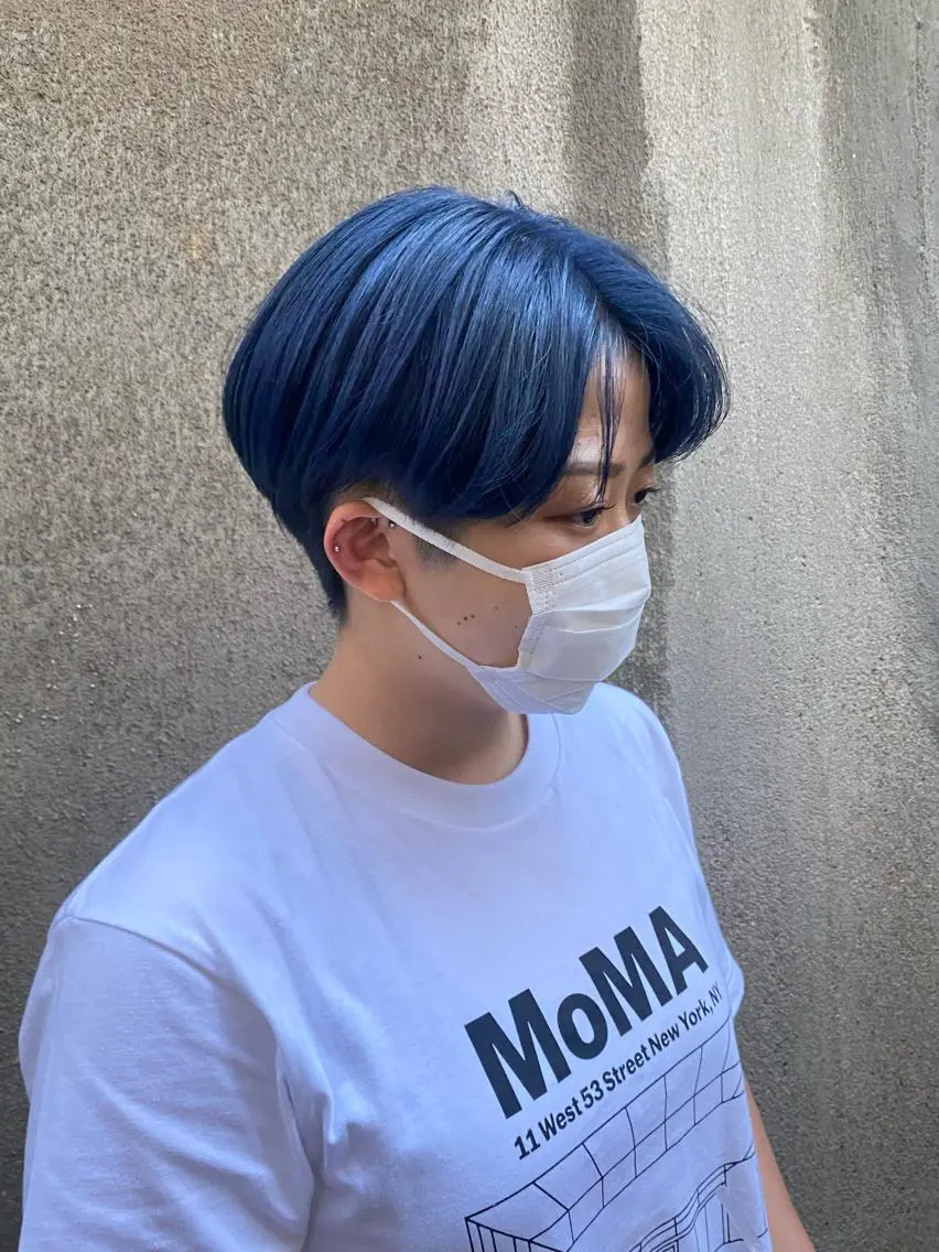 ショート NATSUKI😸 ‪✂︎‬南森町美容室のヘアスタイル
