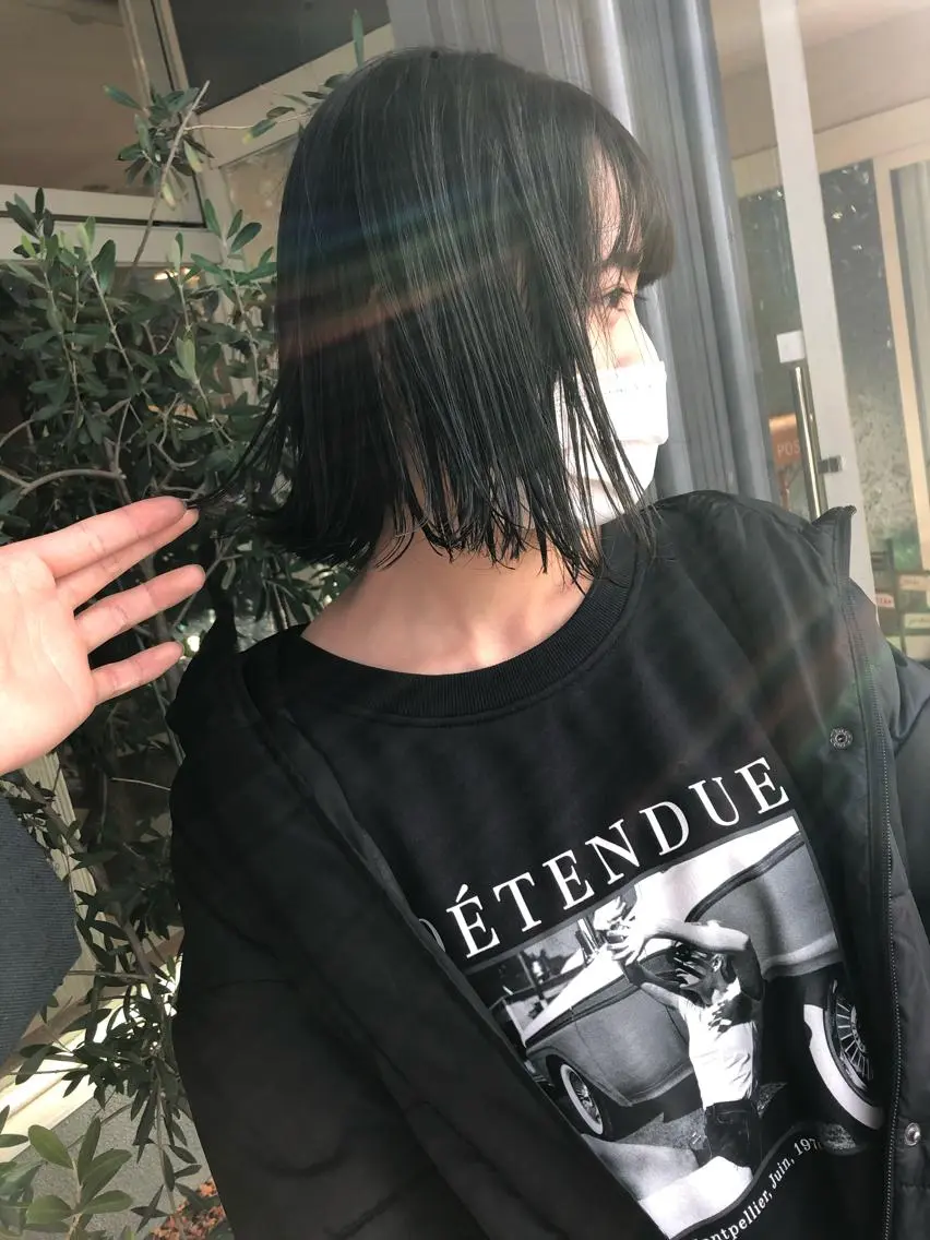 ショート カット トリートメント 齋藤 佳以のヘアスタイル