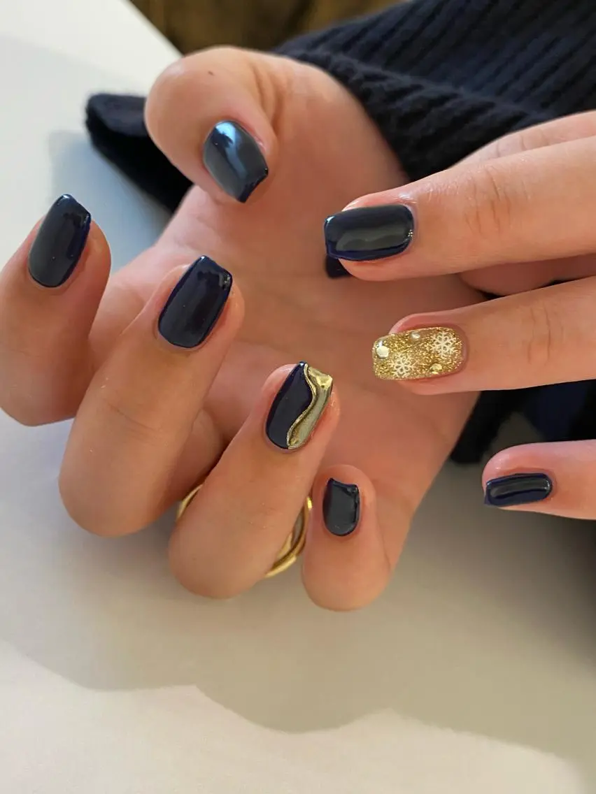 ネイル 冬ネイル クリスマス ハンドネイル Ann nailのネイルデザイン
