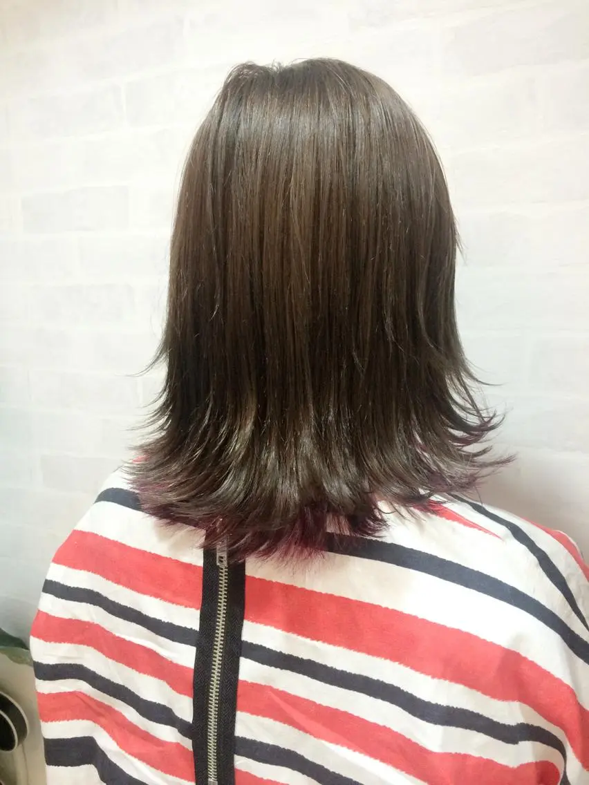 ミディアム カラー 🌈ハイライトカラー 🌈naokoのヘアスタイル