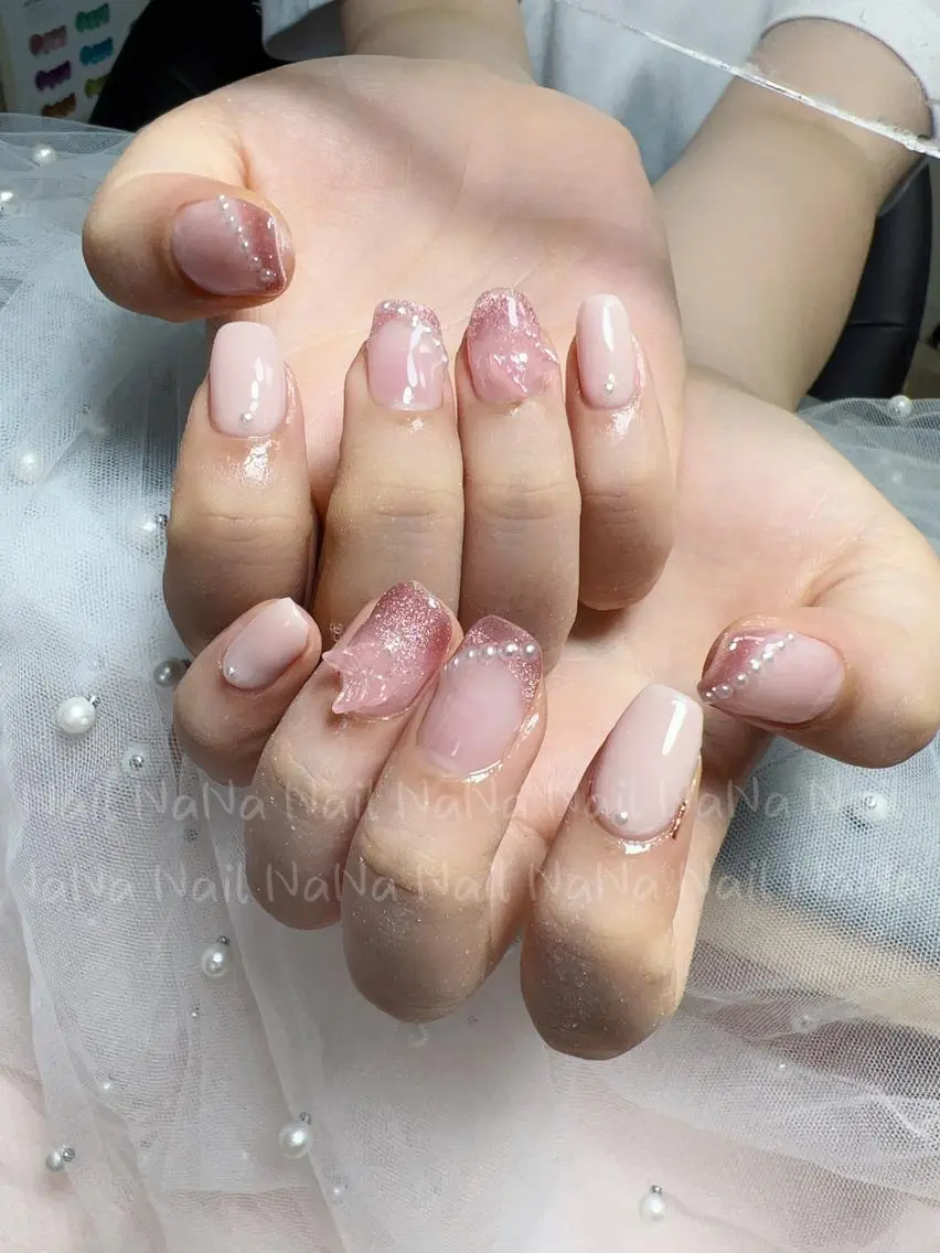 ショート カラー ネイル ハンドネイル Nail NaNaのネイルデザイン