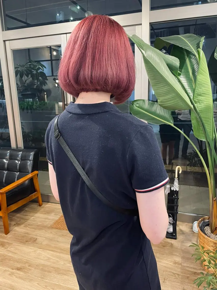 ショート カラー Basis 田口豪司のヘアスタイル