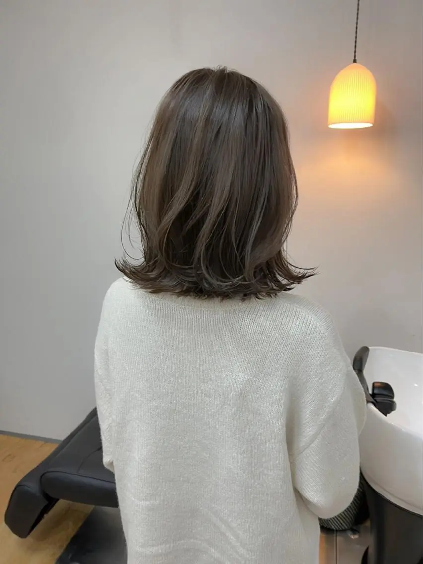 ミディアム tender hair salonのヘアスタイル