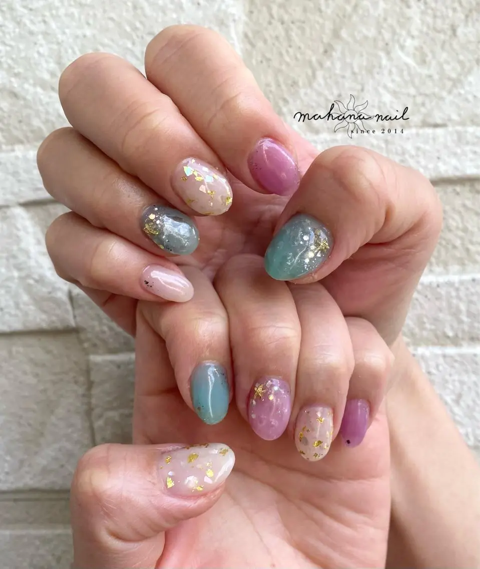 ネイル 持ち込み mahana nailのネイルデザイン