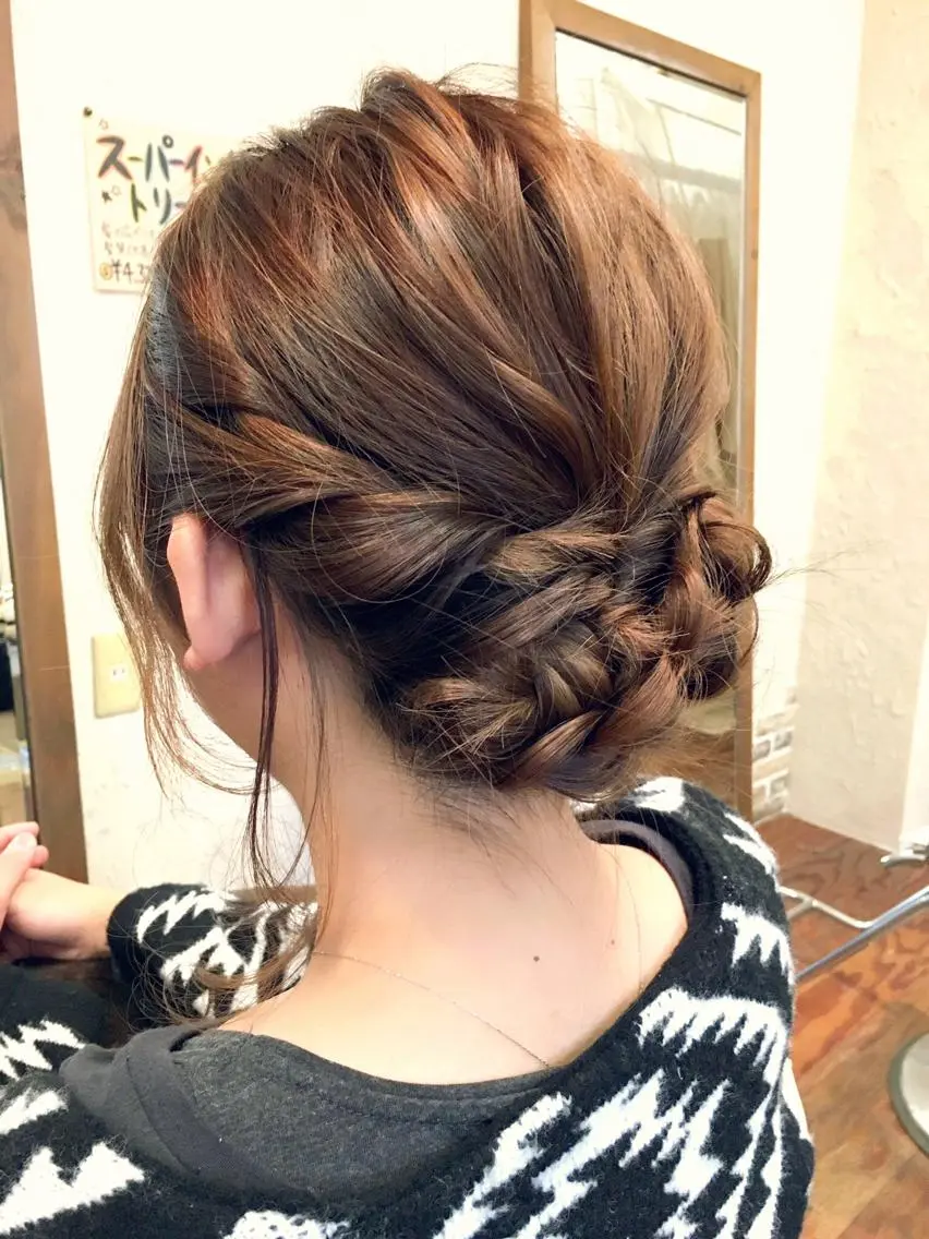 ヘアアレンジ 簡単アレンジ 伊藤 雄一のヘアスタイル