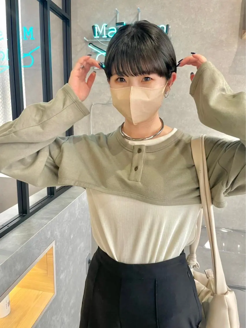 ショート カラー 一ノ瀬 暁のヘアスタイル