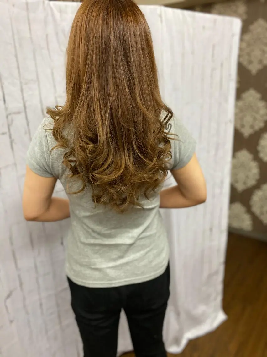 カラー イルミナカラー カット エクステ masa ディレクターのヘアスタイル