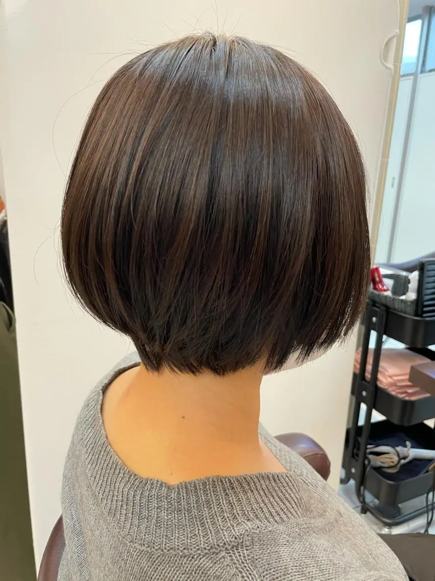 ショート アッシュ ⭐️透け感カラー /齊藤容史⭐️のヘアスタイル