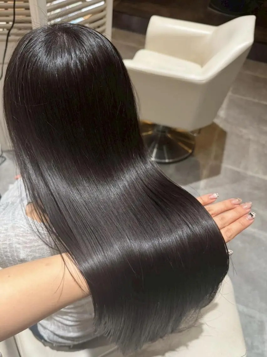 ロング 髪質改善 縮毛矯正 トリートメント 倉谷 恭平のヘアスタイル