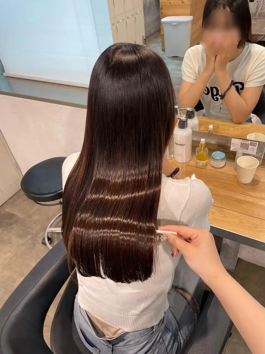 カラー *❤︎透け感モテヘア モデル募集❤︎のヘアスタイル
