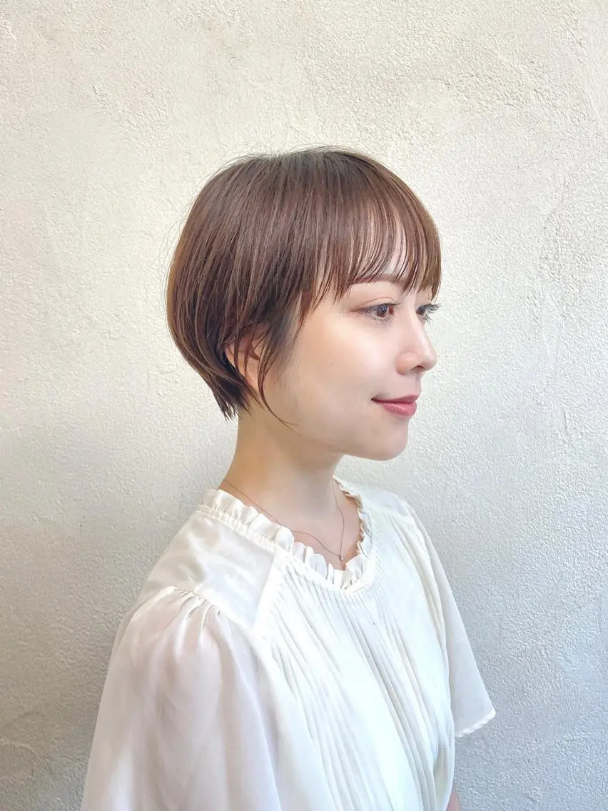ショート カラー 丸みショート ショートヘア メンズ/スパイキー ショート/isseyのヘアスタイル