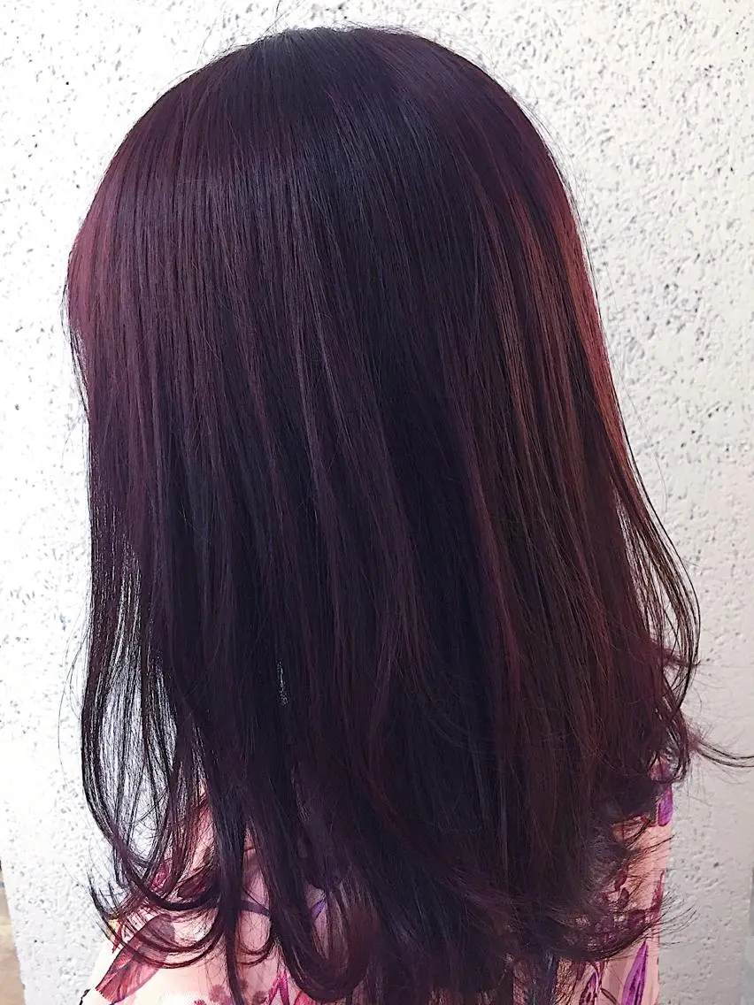 セミロング カラー パーマ ヘアアレンジ アディクシーカラー アッシュ バレイヤージュ ベージュカラー ブリーチ カット ヘアカラー トリートメント ヘアセット ✨ハイクオリティ✨ 山本香也のヘアスタイル
